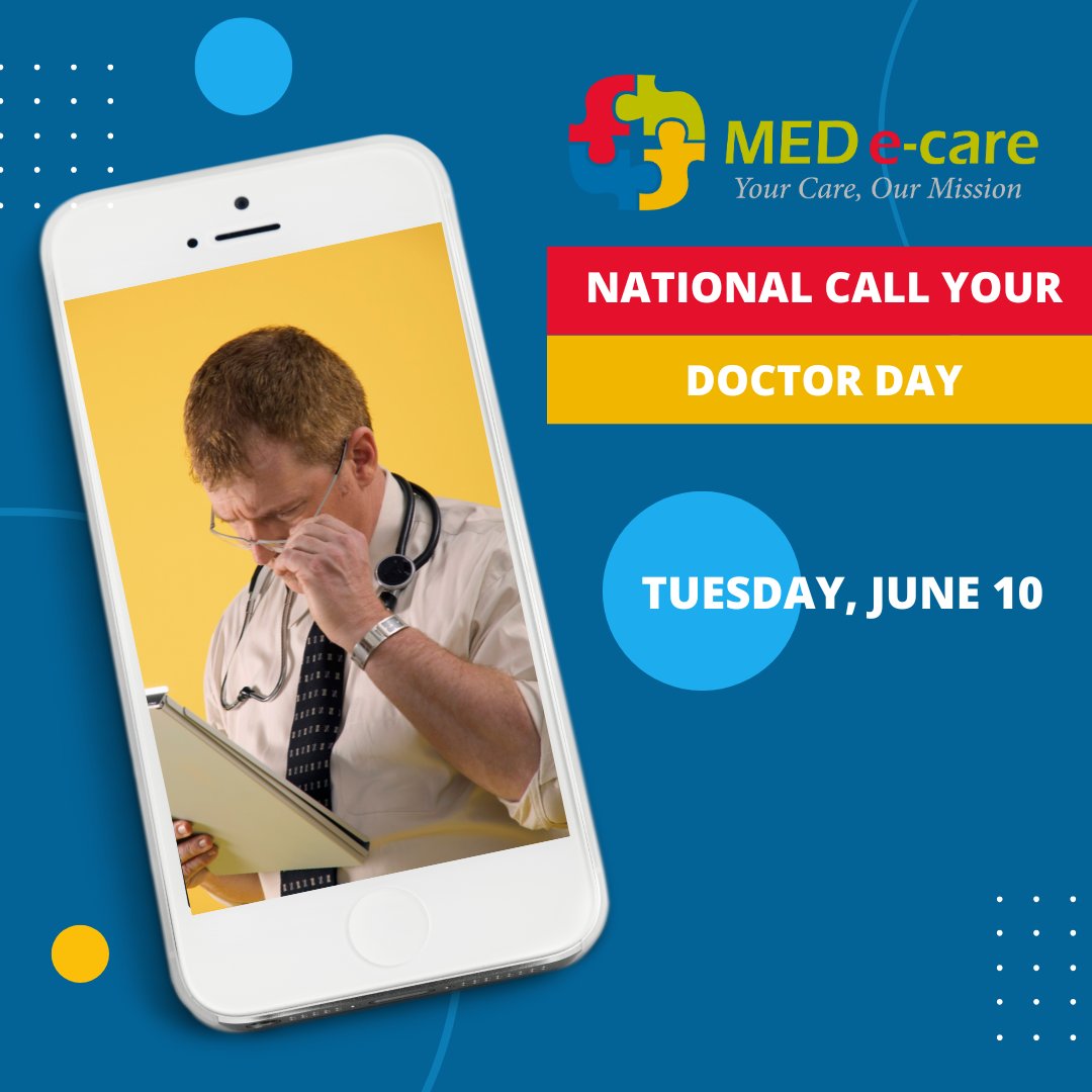 📞 National Call Your Doctor Day 

✔️ Schedule the check-up
✔️ Review medication plans
✔️ Use digital tools to stay informed

Let’s use today as a nudge to support preventive care for residents, for families, &amp; for the professionals who care for them.

#NationalCallYourDoctorDay