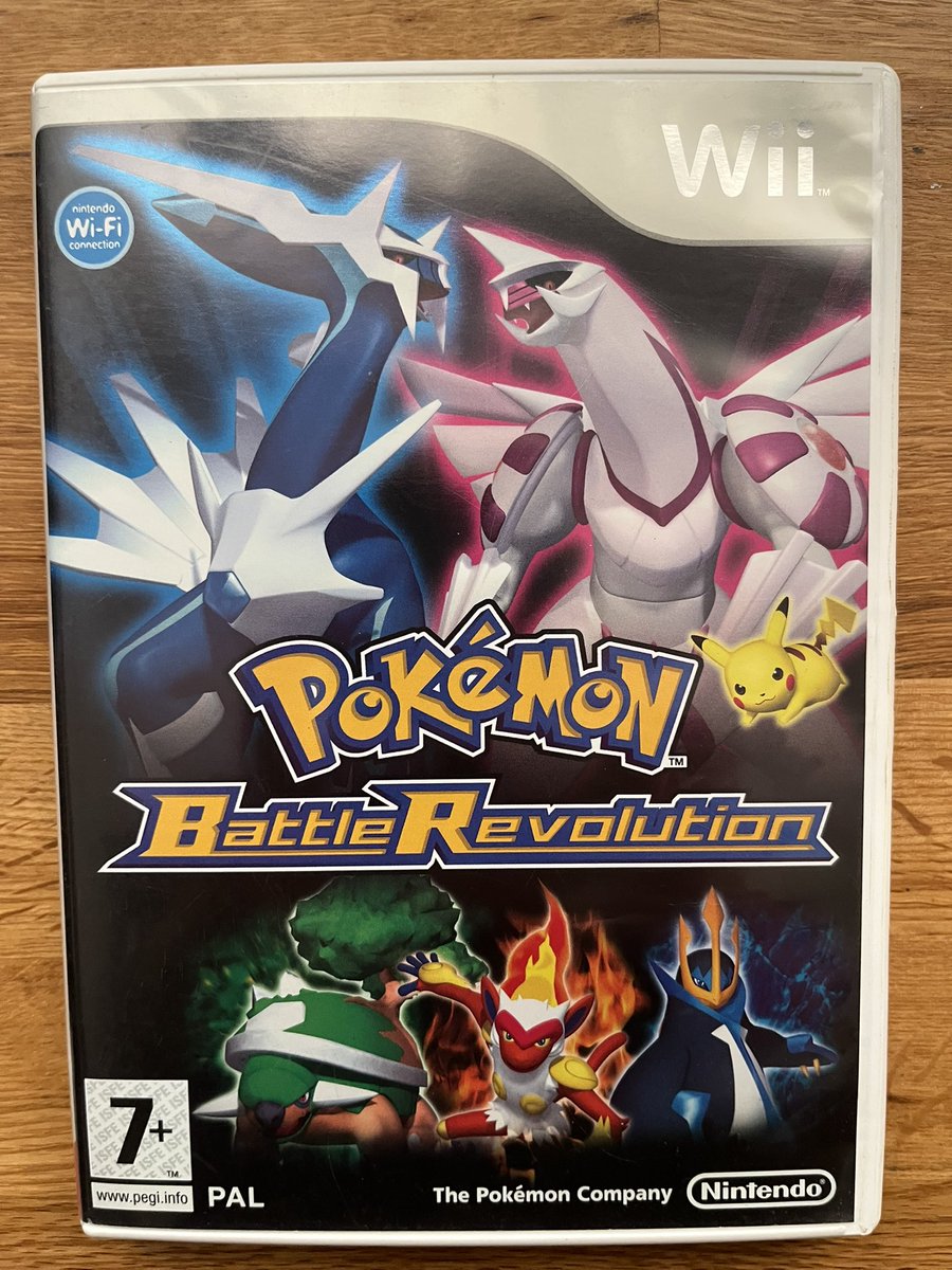 atisal's tweet image. #FelizMartes! 

El juego de hoy es:  #Pokemon Battle Revolution 

Plataforma: #NintendoWii

Fecha de lanzamiento: 7/12/2007