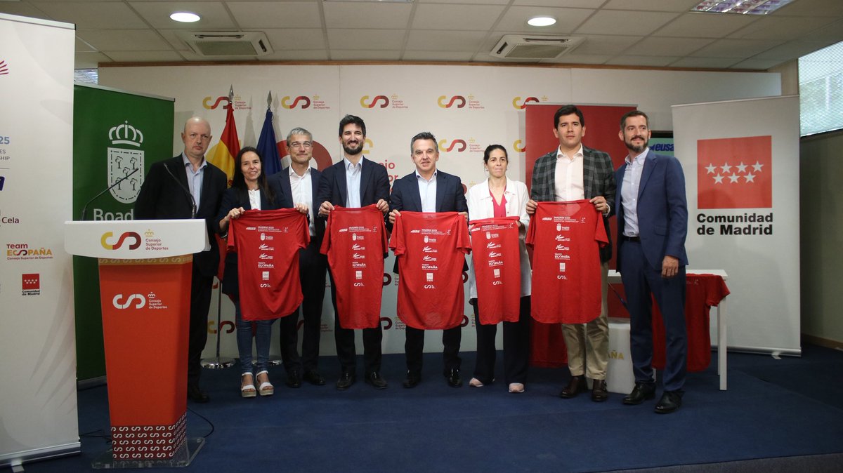 Official presentation of the European Universities Badminton Championship hosted by Camilo José Cela University at the facilities of the Higher Council of Sports. 

#MadridSports #UniversityBadminton #EuropeanChampionship2025 #EUCbadminton2025 #UCJC