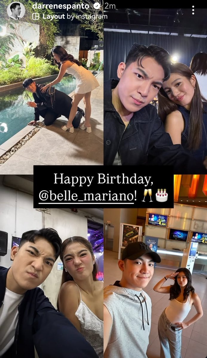darren's bday greeting!!

BORN TO BELLEOOM
#HappyBirthdayBelle
#BelleMariano