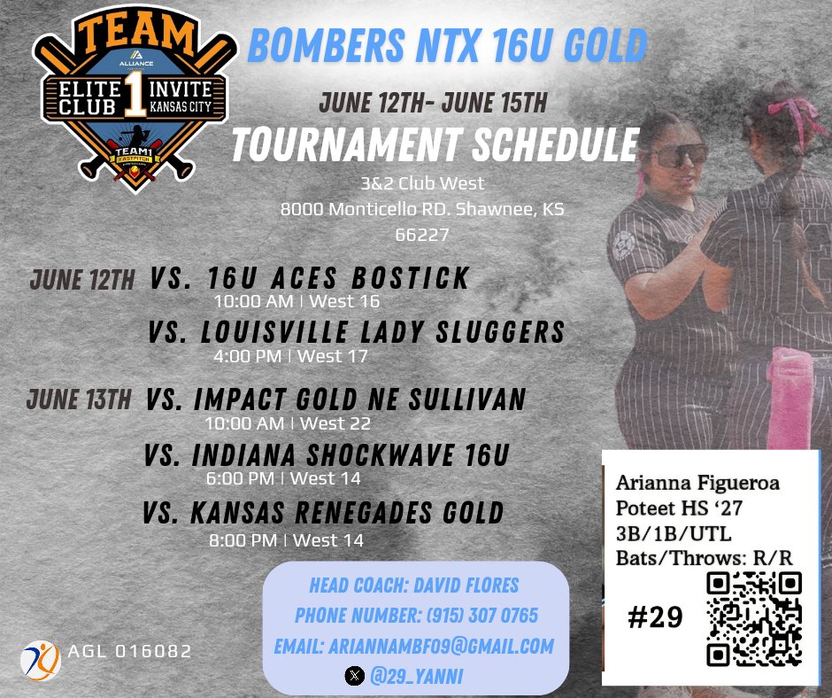 Arianna Badillo-Figueroa (@29_yanni) on Twitter photo 🗣Next stop KS!
See you there‼️
<a href="/TGETalent/">Top Gun Events-Talent</a> <a href="/CoastRecruits/">Coast 2 Coast Recruits</a> <a href="/CoastRecruitsSB/">Coast Recruits 🥎</a> <a href="/d1fastpitch1/">D1 Fastpitch</a> <a href="/D1Softball/">D1Softball</a> <a href="/DirectRecruits/">Direct Recruits</a>
<a href="/FastpitchAthRec/">Fastpitch Athlete Recruits</a> <a href="/fastpitchwatch/">Fastpitch Watch</a> <a href="/FGS_softball/">FLATGROUND Softball</a> <a href="/Get2CollegAth/">Get 2 College Athletics</a> <a href="/IHartFastpitch/">I❤️Fastpitch</a> <a href="/ImpactRetweets/">Impact Promotions</a> <a href="/KeyPlayerNation/">KeyPlayer®️Nation</a> <a href="/LegacyLegendsS1/">Legacy & Legends Softball</a> <a href="/LineDsoftball/">Line Drive Media</a> <a href="/SBLiveCA/">California High School On SI</a> 🗣Next stop KS!
See you there‼️
<a href="/TGETalent/">Top Gun Events-Talent</a> <a href="/CoastRecruits/">Coast 2 Coast Recruits</a> <a href="/CoastRecruitsSB/">Coast Recruits 🥎</a> <a href="/d1fastpitch1/">D1 Fastpitch</a> <a href="/D1Softball/">D1Softball</a> <a href="/DirectRecruits/">Direct Recruits</a>
<a href="/FastpitchAthRec/">Fastpitch Athlete Recruits</a> <a href="/fastpitchwatch/">Fastpitch Watch</a> <a href="/FGS_softball/">FLATGROUND Softball</a> <a href="/Get2CollegAth/">Get 2 College Athletics</a> <a href="/IHartFastpitch/">I❤️Fastpitch</a> <a href="/ImpactRetweets/">Impact Promotions</a> <a href="/KeyPlayerNation/">KeyPlayer®️Nation</a> <a href="/LegacyLegendsS1/">Legacy & Legends Softball</a> <a href="/LineDsoftball/">Line Drive Media</a> <a href="/SBLiveCA/">California High School On SI</a>