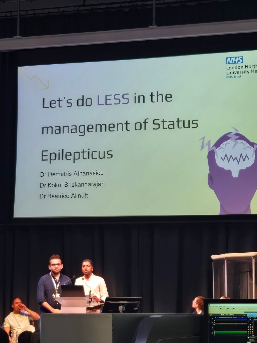 QI Spotlight session 3: 
Thinking about patients with status epilepticus who can be safely extubated in a district general hospital, from Northwick Park Hospital 

#premier2025
#paediatricemergencies 
#qualityimprovement 

<a href="/LNWH_NHS/">London North West University Healthcare</a> 
<a href="/catsretrieval/">CATS</a> 
<a href="/epilepsy/">Epilepsy</a>