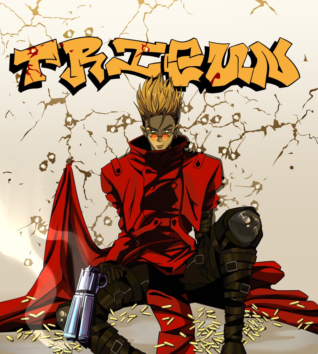 #trigun 
my little puppy😭