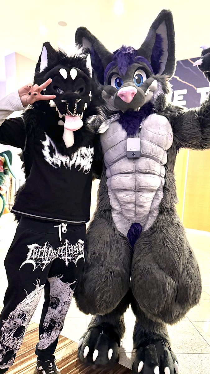 Hugz N. Snugz 🔜 FWA 2025 (@hugz_n_snugz) on Twitter photo Could y’all stop being so adorable? My heart is about to explode. Thank you. #FWA2025
Tag anyone whom I missed!
🐺: <a href="/MoreFurLess/">More Fur Less</a>
📸: <a href="/Westin_the_Wolf/">Big Ol' Wolf</a> Could y’all stop being so adorable? My heart is about to explode. Thank you. #FWA2025
Tag anyone whom I missed!
🐺: <a href="/MoreFurLess/">More Fur Less</a>
📸: <a href="/Westin_the_Wolf/">Big Ol' Wolf</a>