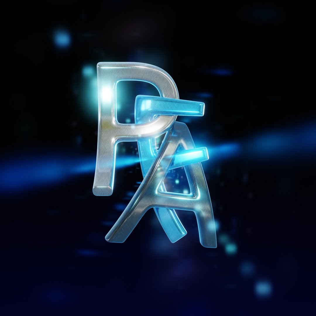 pfadesign's tweet photo. Iniciais 3d #blender #3d #texto3d #3dtext #3dart #3dartist #artista3d #PauloFAbreu #Modelagem3D #3DModeling https://t.co/j3EISqlQLF