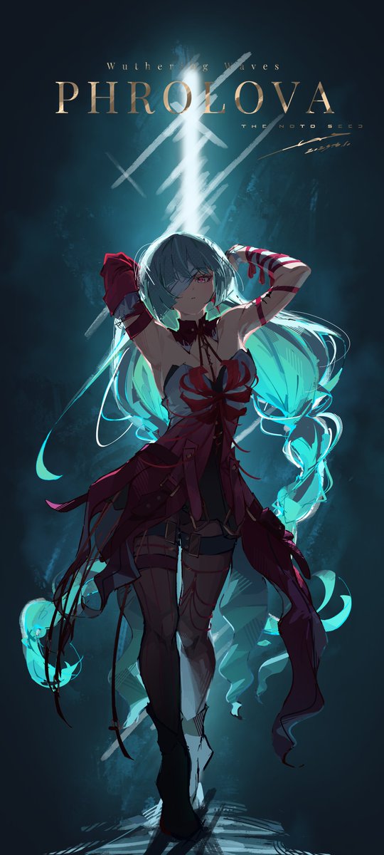 TheNotoSeed's tweet image. 鳴潮のフローヴァ描きました。(タップしてね)#鳴潮コレクション #フローヴァ #WutheringWaves