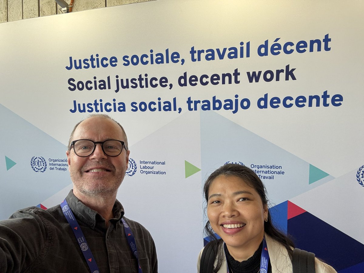 David Joyce (@djoyce18) on Twitter photo Myanmar is one of the worst countries identified in <a href="/ituc/">ITUC</a> global #rightsindex2025 launched today. ituc-csi.org/myanmar Pledged the ongoing solidarity of <a href="/irishcongress/">Irish Congress (ICTU)</a> when meeting <a href="/KhaingZarAung20/">Khaing Zar Aung</a> at #ILC2025 Myanmar is one of the worst countries identified in <a href="/ituc/">ITUC</a> global #rightsindex2025 launched today. ituc-csi.org/myanmar Pledged the ongoing solidarity of <a href="/irishcongress/">Irish Congress (ICTU)</a> when meeting <a href="/KhaingZarAung20/">Khaing Zar Aung</a> at #ILC2025