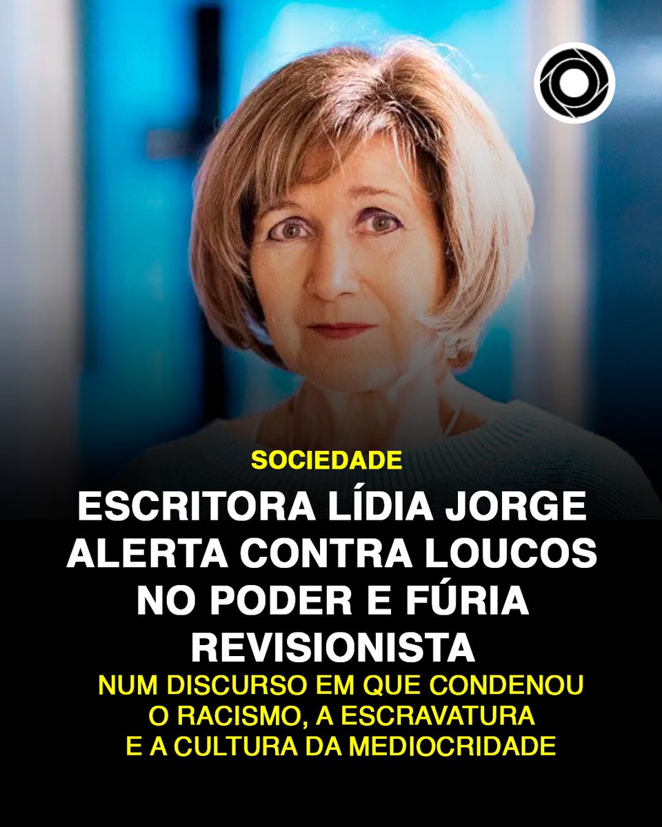 A escritora Lídia Jorge alertou hoje contra a possibilidade de loucos atingirem o poder e contra “a fúria revisionista que assalta pelos extremos”, num discurso em que condenou o racismo, a escravatura e a cultura da mediocridade.

Sabe mais: comunidadeculturaearte.com/escritora-lidi…