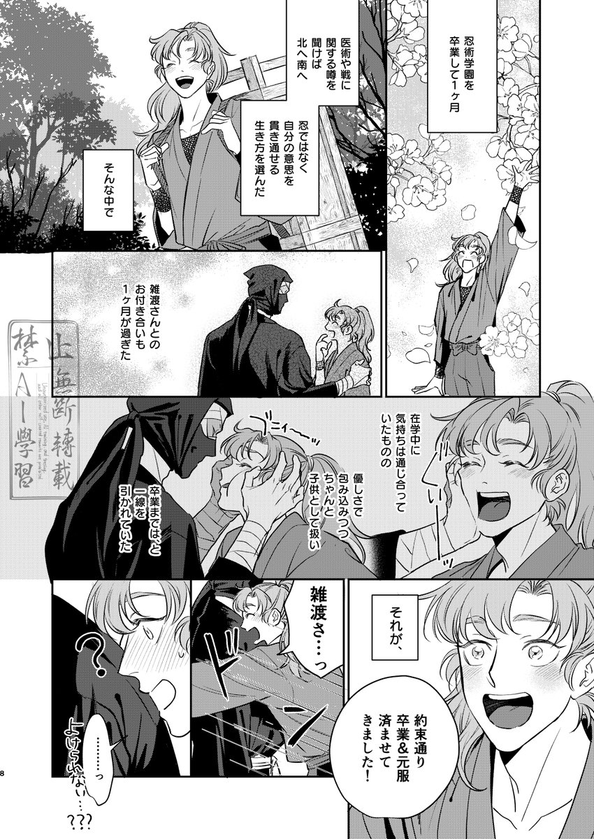 新刊サンプルアップしました!
18禁部分は、最後のツイートから支部に繋げてます〜〜 