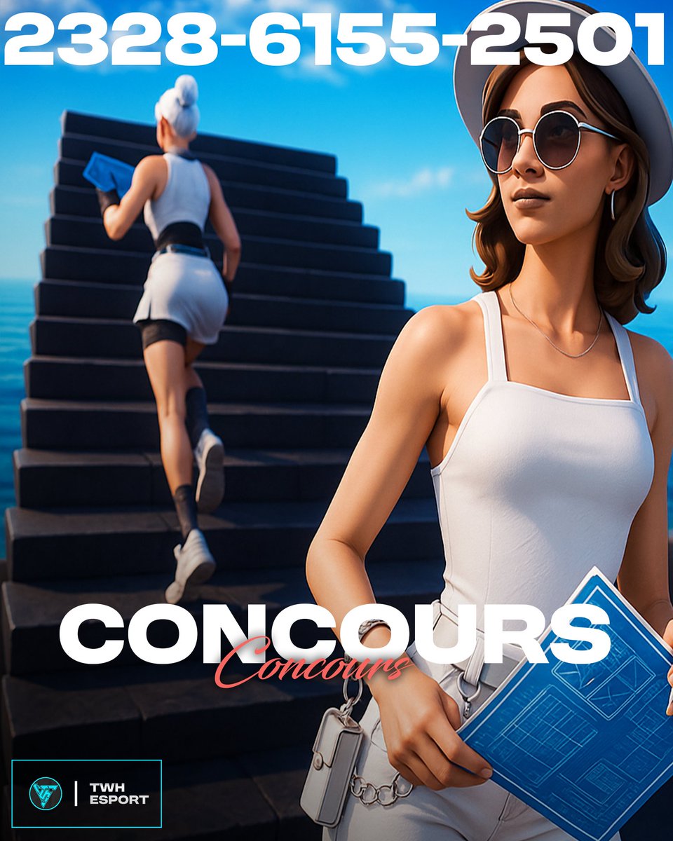 🔥Concours Clip – TWH 1v1 BuildFight ⚔️🔥    
 📅Date limite : avant le 15 juin à 18h
        Résultats en stream à 20h sur twitch.tv/twhesport

 Ce que tu dois faire :
- Fais un clip stylé sur la map TWH 1v1 BuildFight ⚔️
2328-6155-2501
- Poste le clip sur YouTube en mode