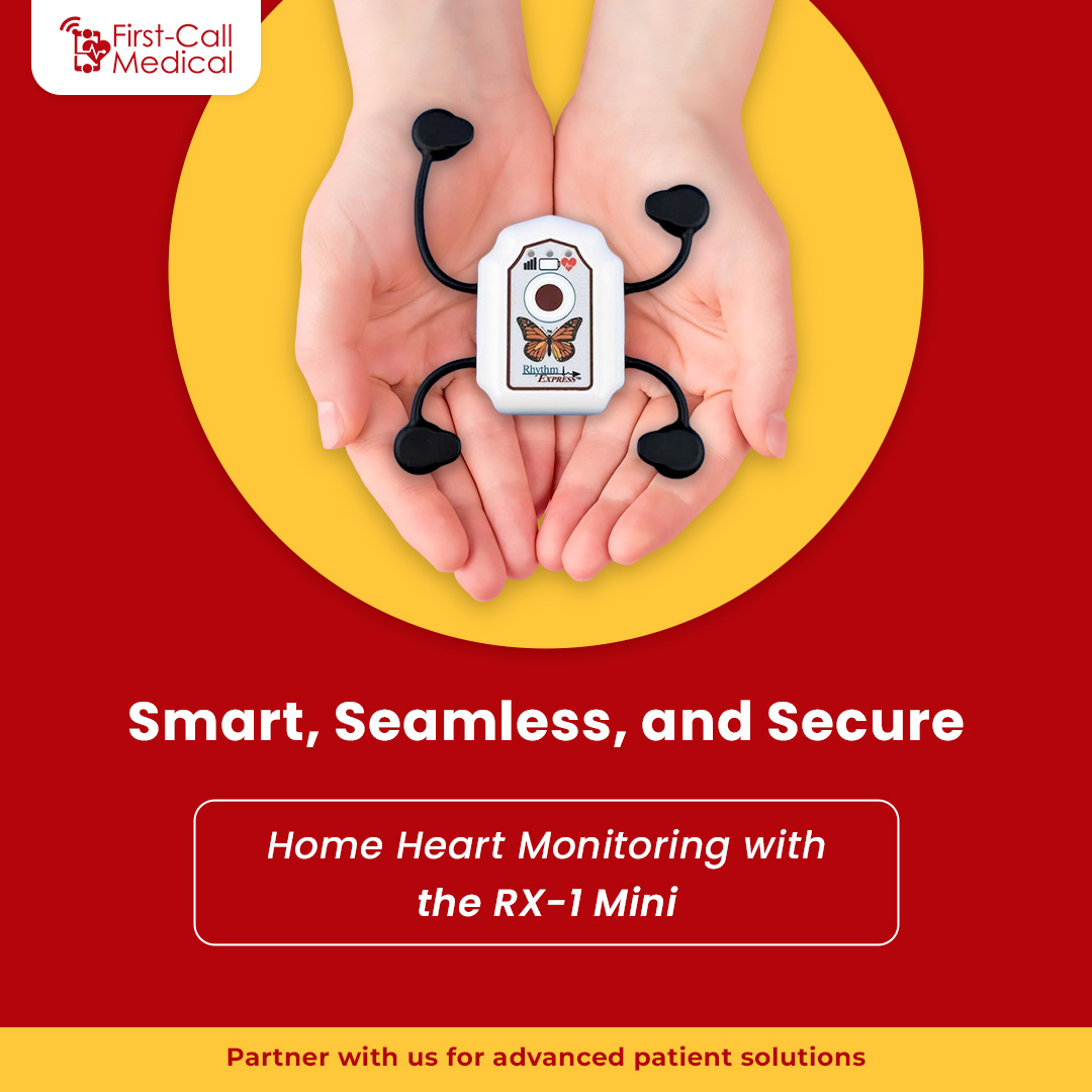 FirstCallMed's tweet image. Unlock peace of mind with smart heart care at home. 🏡 The RX-1 Mini offers seamless and secure monitoring, putting your health in your hands. 
 
Discover a new era of cardiac wellness! Visit hubs.la/Q03q8Vqb0 now.

#SecureMonitoring #SmartECG #HealthDataSecurity
