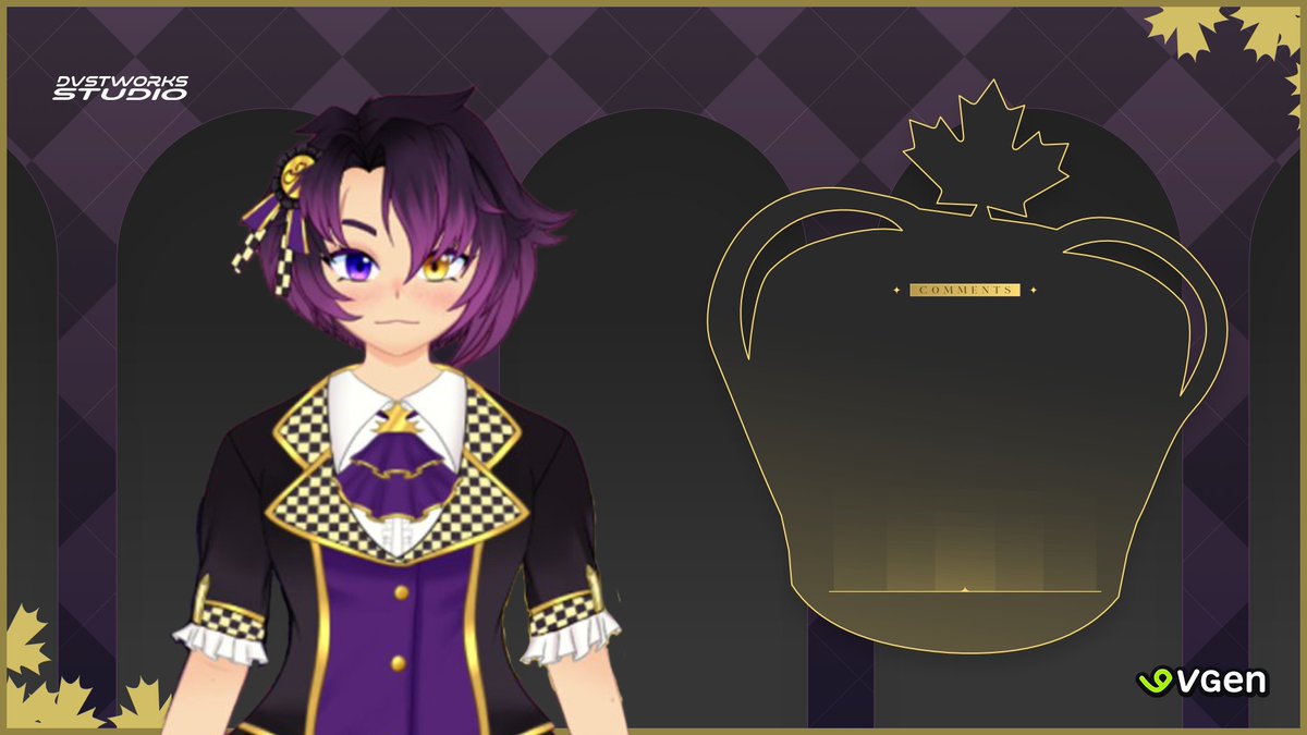 🎨 Just Chatting Showcase 🎨  

✨ Client <a href="/ChrisVenusAngel/">Chris Venus Angel🍁 👑</a>

Thank you for this opportunity ~
Want a custom stuff for your stream? 
Our commissions are now open!  

▷vgen.co/dvstworks/serv…
♡ + ↻ are appreciated!

#VTuberAssets #VGenComms #dvstworks