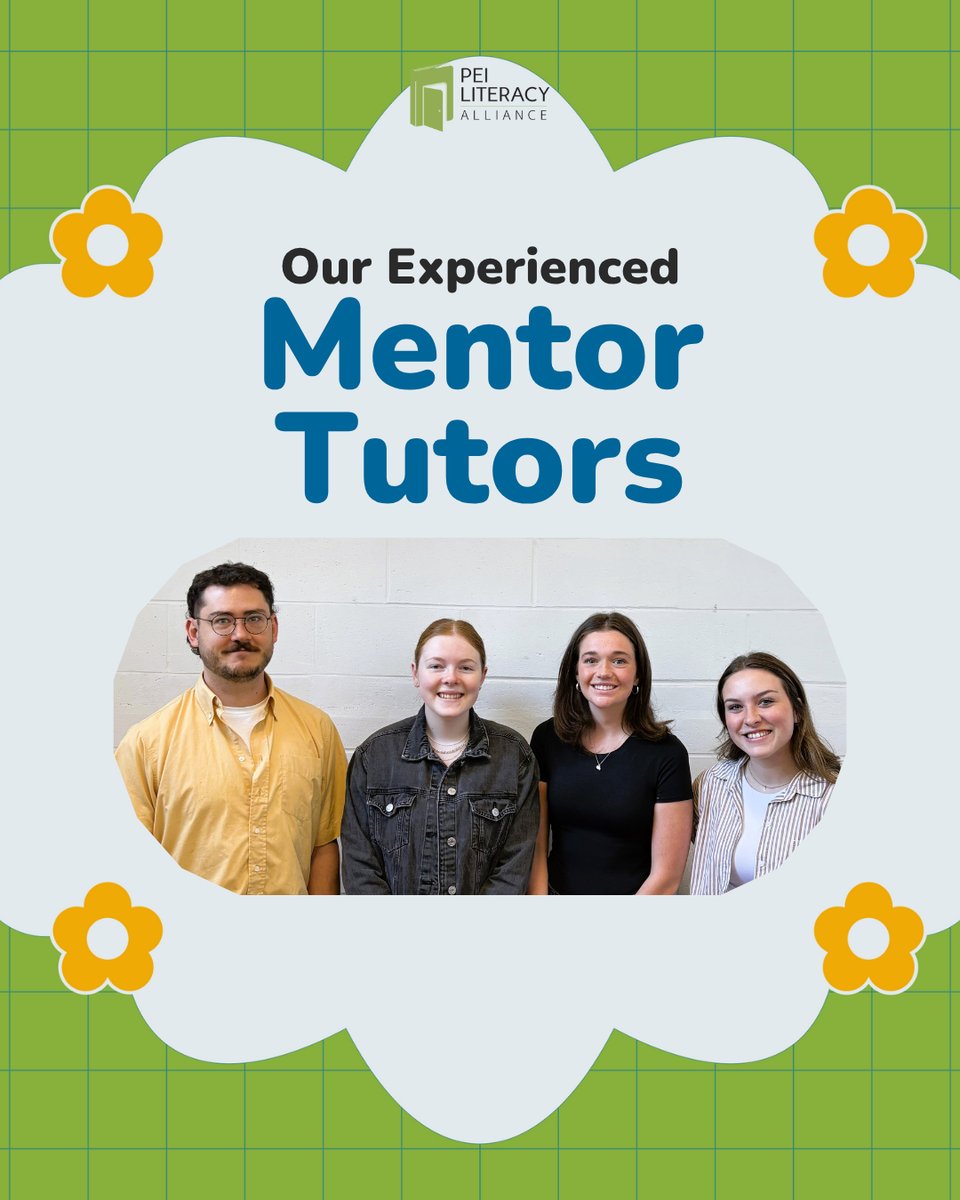 Our experienced Mentor Tutors play a special role in making our Ready Set Learn program a valuable learning experience for everyone!

Thank you to Skills PEI for funding our Mentor Tutors positions through their Post-Secondary Student Program!