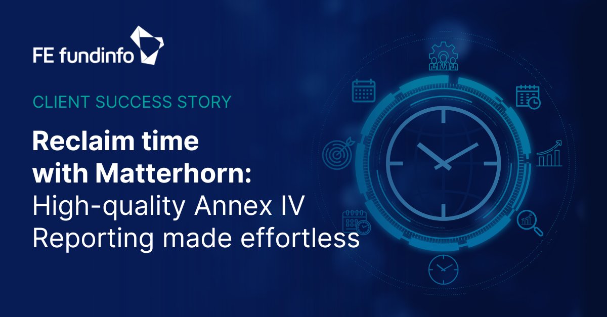💡AVEGA slashed Annex IV reporting time by 50% with Matterhorn — achieving faster, smarter and fully compliant reporting in just one week.
 
➡️Read more here:  hubs.ly/Q03rqFZ70
 
#FundServices #CaseStudy #FEfundinfo