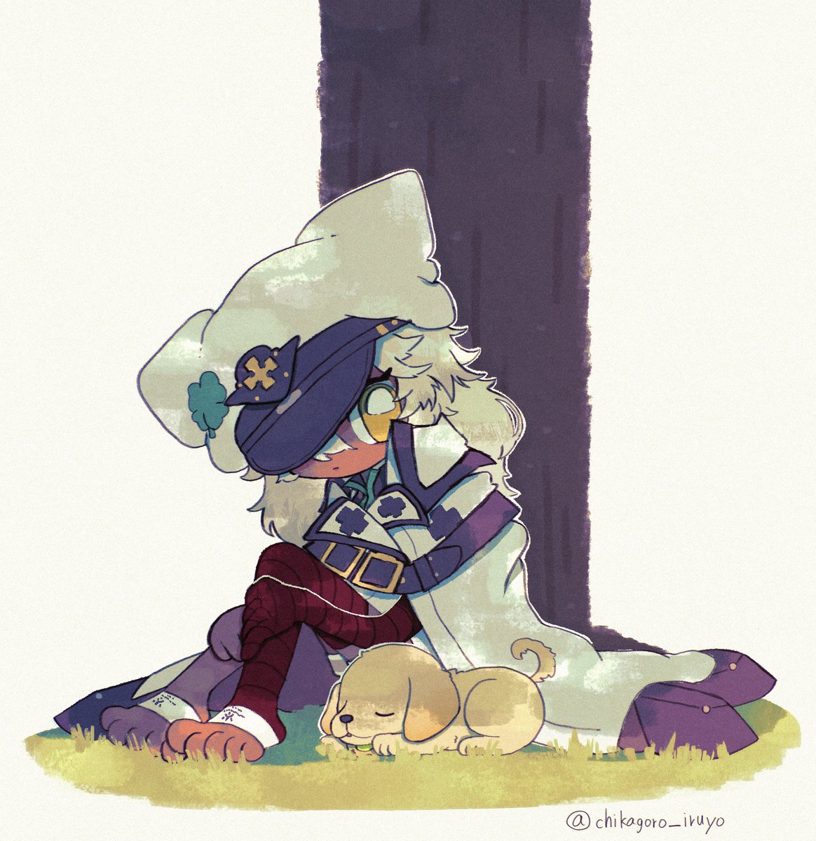 chikagoro_iruyo's tweet image. #GGST
 #ramlethal 
ラムとわんこ