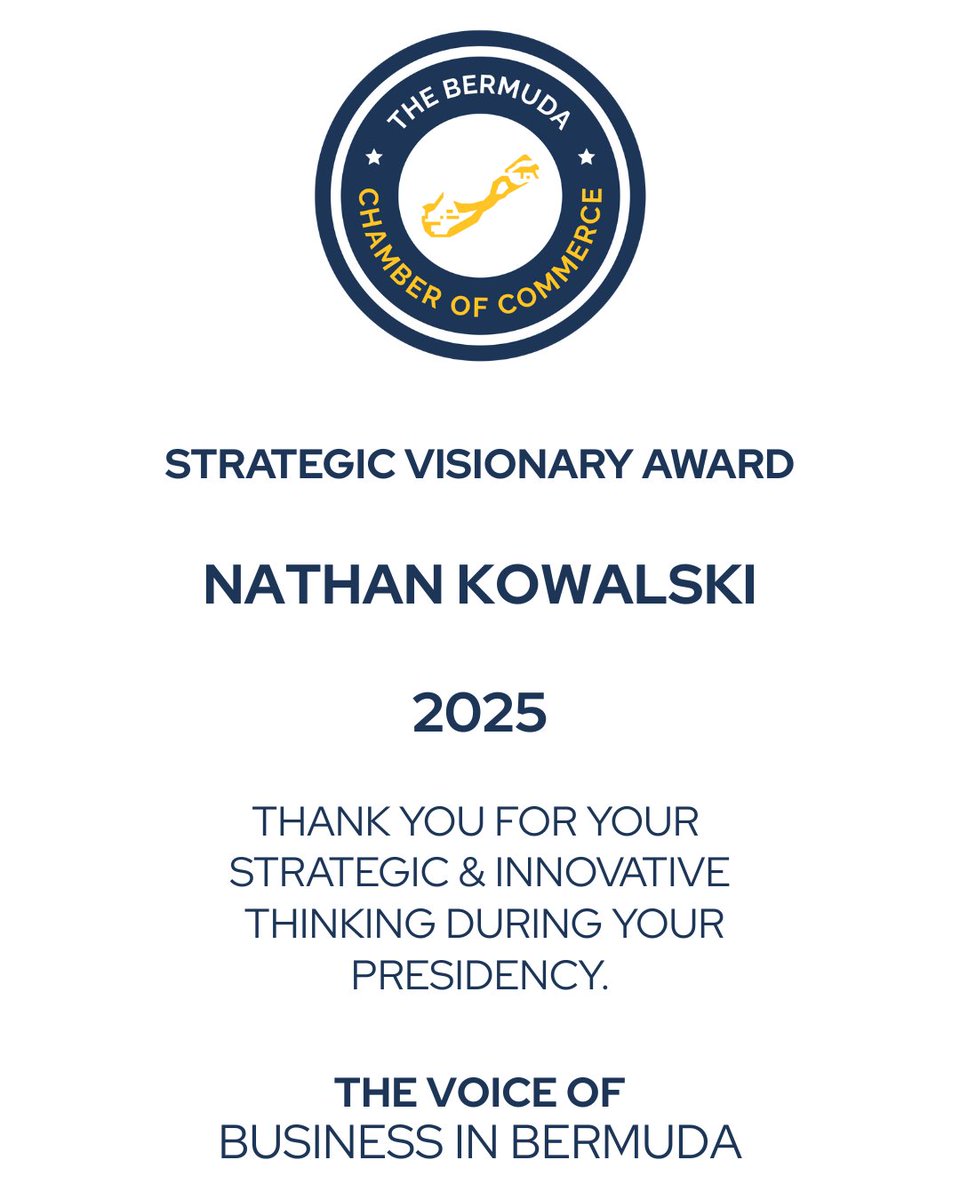 The Bermuda Chamber of Commerce tweet media