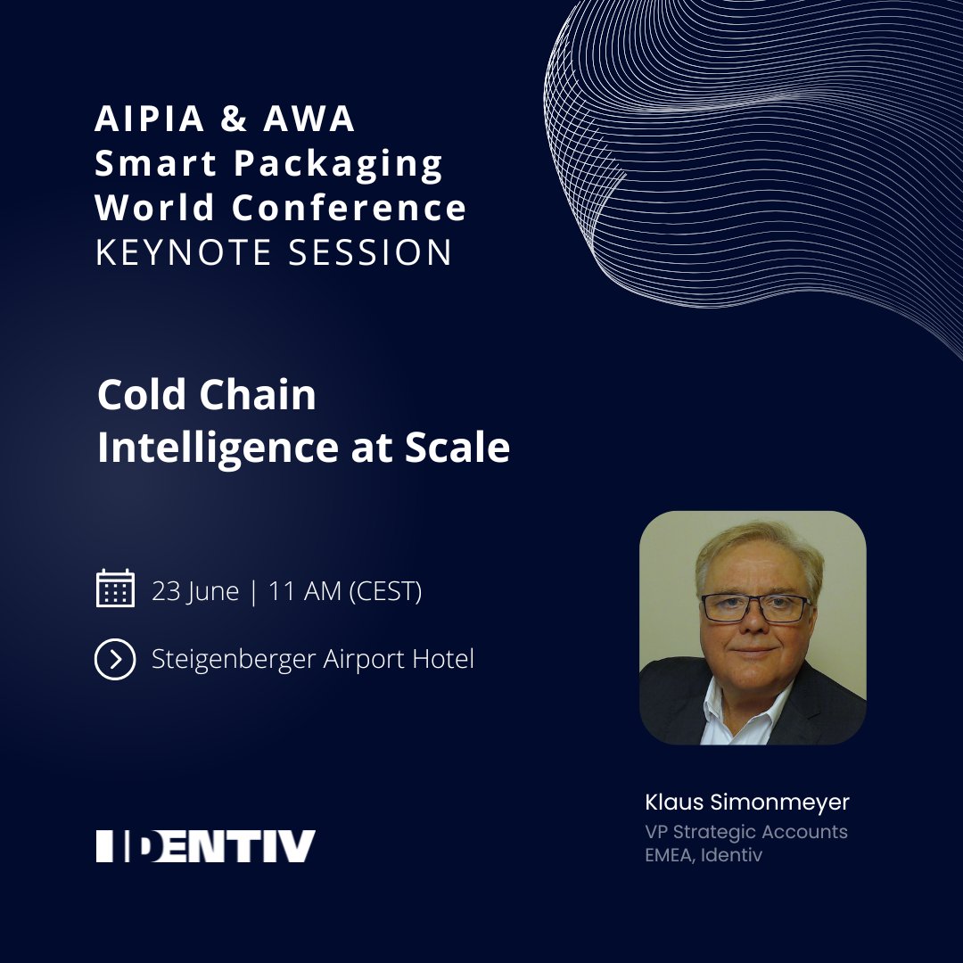 Cold chain innovation takes center stage at AIPIA 2025! ❄️ Learn how our smart labels and Tag-N-Trac’s SaaS platform ensure compliance, secure pharma logistics, and build trust.

Attend the keynote session: ow.ly/PPC750W4wjm

Stop by our booth right after the keynote!