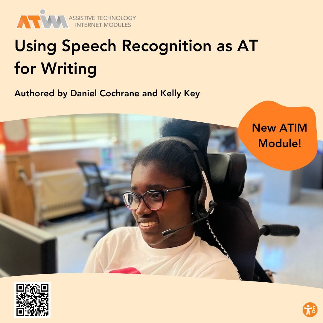 Learn about a simple four-step process: Think It, Say It, Check It, and Fix It, to implement speech recognition as assistive technology for writing. Begin your learning journey here: atinternetmodules.org/m/1757 #AssistiveTechnology #speechrecognition #voicetyping