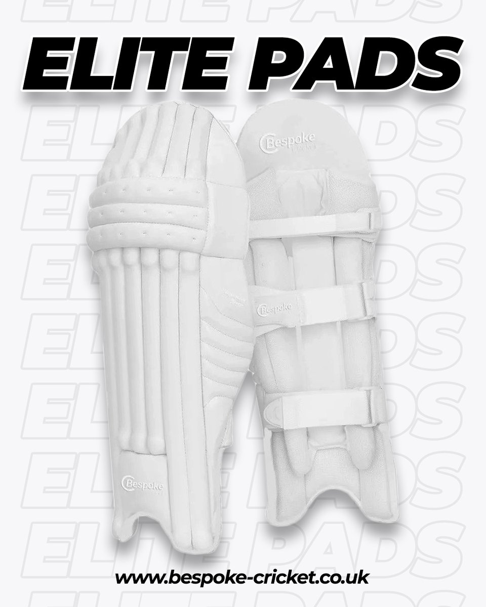 Step up your game with Bespoke Cricket Elite Pads!⚡

Crafted from Pittards leather for unbeatable durability and comfort! Designed by cricketers, for cricketers. 🏏

📲 Buy Now: bespoke-cricket.co.uk/store/p2/Elite…

#cricket #cricketer #bespokecricket