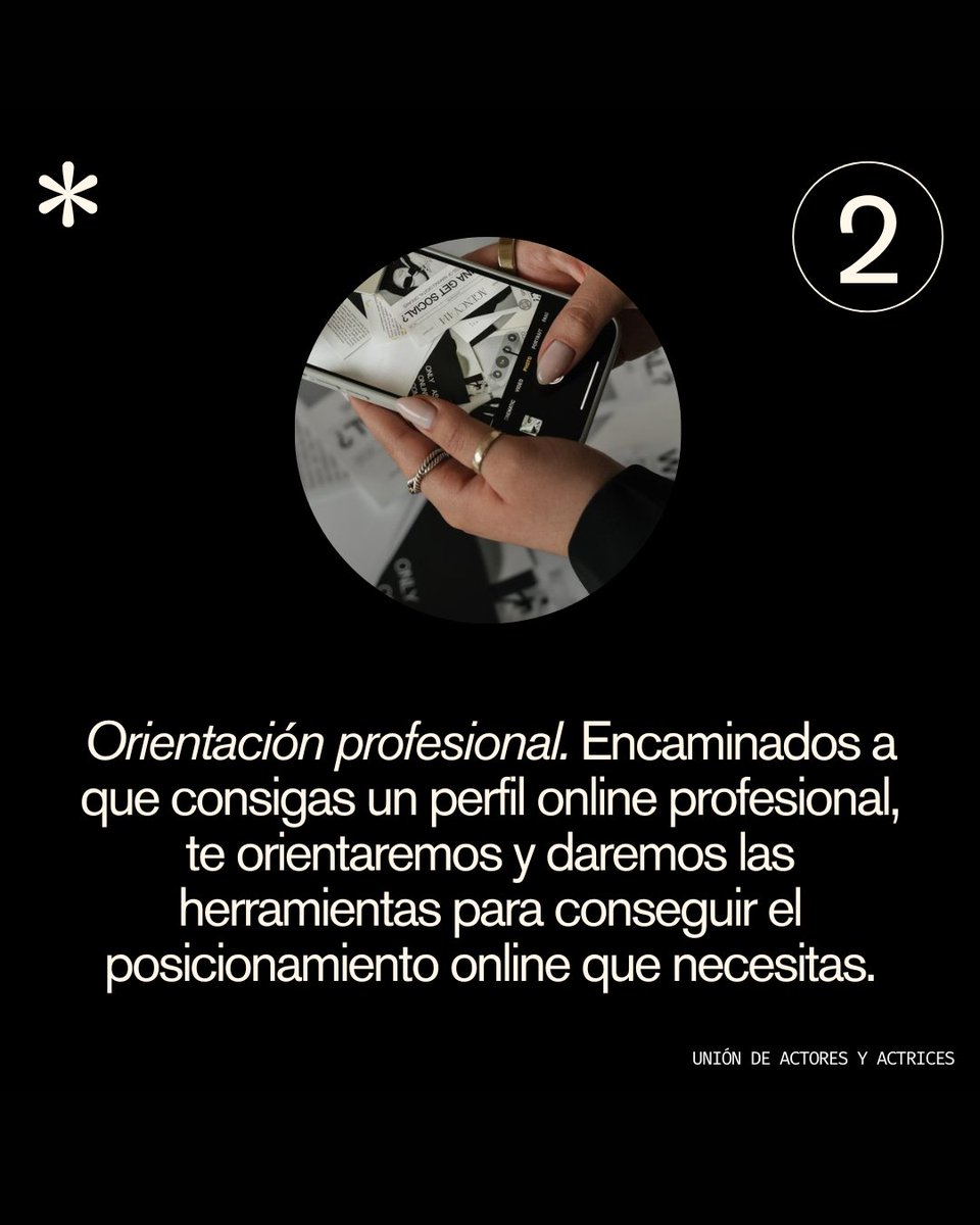 uniondeactores's tweet image. Únete al Unión de Actores y Actrices y descubre un mundo de ventajas increíbles para tu presente y para tu futuro laboral.
Llámanos e infórmate de todas ellas - uniondeactores.com