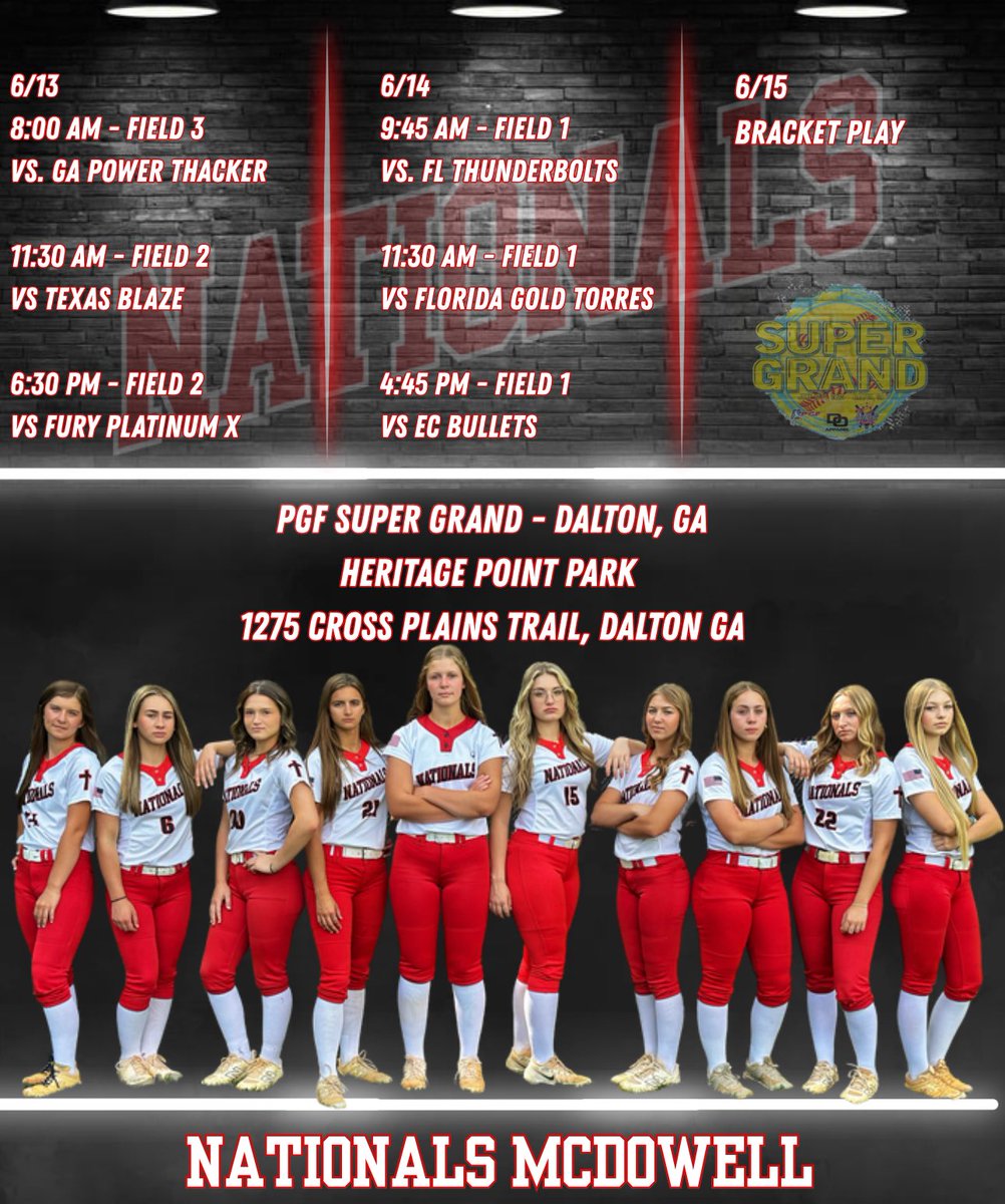 Come see us this weekend in Dalton, GA at the <a href="/PGFnetwork/">PGF</a> Super Grand!!