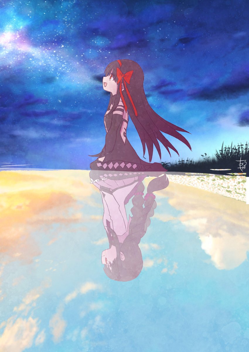 _panda_u_k's tweet image. 本当のワタシ…
＃まどマギ