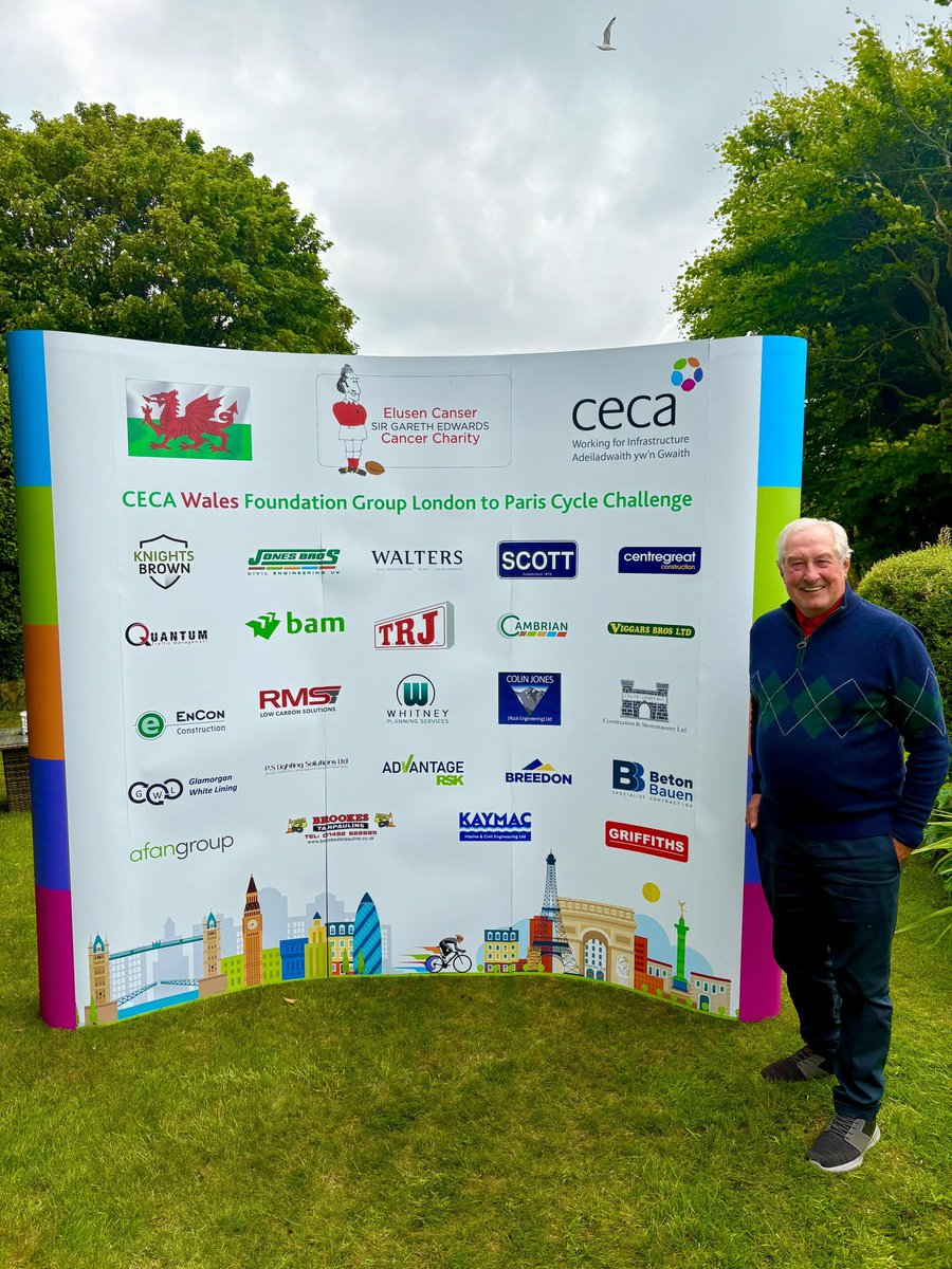 The Walters Group (@thewaltersgroup) on Twitter photo We are thrilled to be a headline sponsor as our own Sam Knowles along with his <a href="/cecawales_fg/">CECA Wales Foundation Group</a> colleagues commence their London to Paris charity cycle ride raising money for <a href="/sirgarethedward/">Sir Gareth Edwards Cancer Charity</a> cancer charity. <a href="/ceca_wales/">CECA Wales 🏴</a> 🏴 🚲 We are thrilled to be a headline sponsor as our own Sam Knowles along with his <a href="/cecawales_fg/">CECA Wales Foundation Group</a> colleagues commence their London to Paris charity cycle ride raising money for <a href="/sirgarethedward/">Sir Gareth Edwards Cancer Charity</a> cancer charity. <a href="/ceca_wales/">CECA Wales 🏴</a> 🏴 🚲