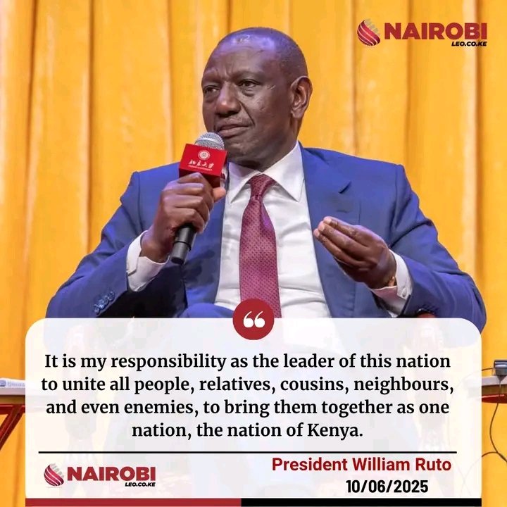 Why would someone be so obsessed with Uniting people that are being killed everyday  by his own government? You have to solve one thing first before you move to the next. Stop abductions and killings first before you unite. Else you will unite dead people 
#JusticeForAlbertOjwang