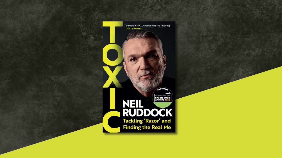 Headline Books (@headlinepg) on Twitter photo This inspiring, uplifting and refreshingly honest memoir from one of the greats, <a href="/RealRazor/">Neil Ruddock</a>, is a perfect gift for Father's Day!
Order now ready for the weekend! #FathersDayFocus
geni.us/ToxicPB This inspiring, uplifting and refreshingly honest memoir from one of the greats, <a href="/RealRazor/">Neil Ruddock</a>, is a perfect gift for Father's Day!
Order now ready for the weekend! #FathersDayFocus
geni.us/ToxicPB