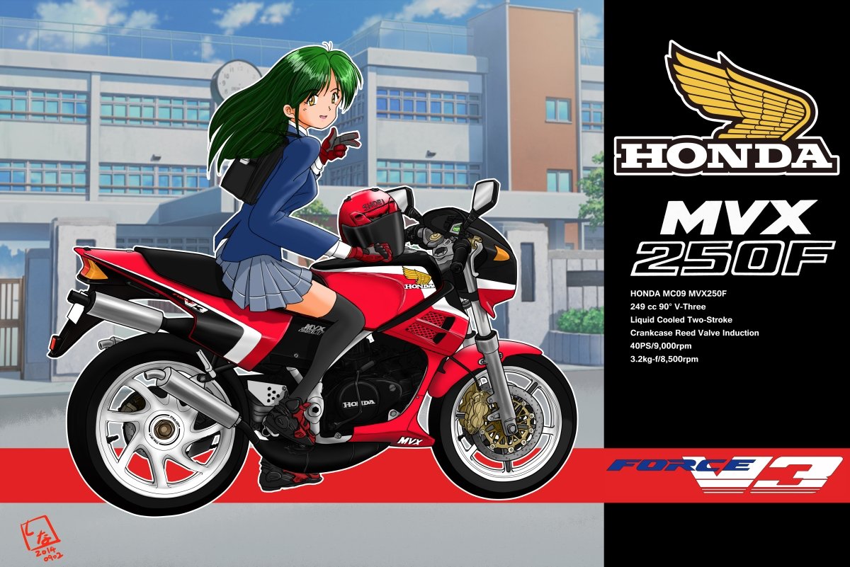 「#ひとりHONDAまつり」|しなののイラスト