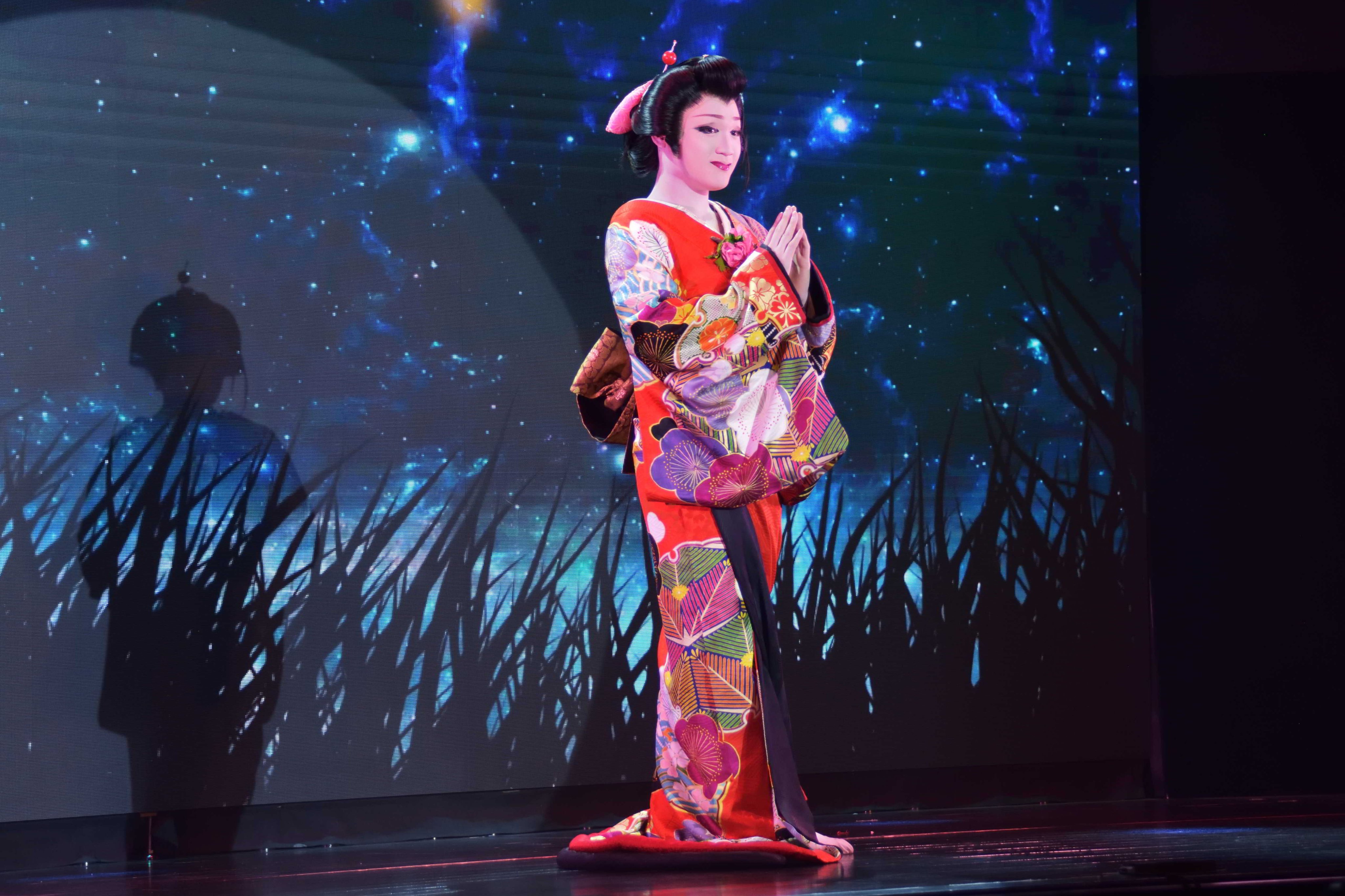 舞踊集女形立役群舞市川千太郎君ゲスト賀美座（大衆演劇）不動倭