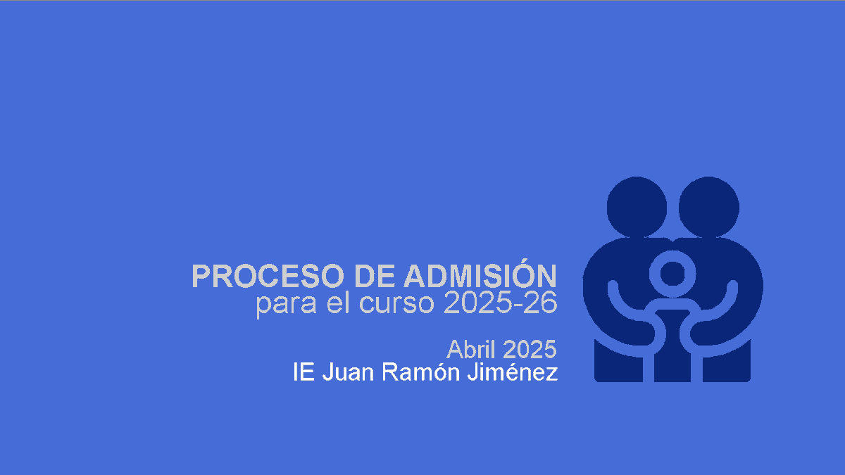Resultados del Proceso de Admisión.
Hoy 10 de junio se publican las listas provisionales y definitivas del proceso de admisión en los tablones de anuncios del interior del centro e informamos en la página web del centro y redes sociales.
#consejeriaeduc1
#accioneducativaexterior