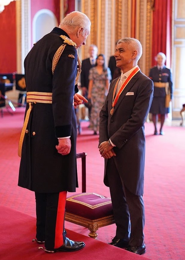 The London promise: if you work hard, and get a helping hand, you can achieve anything. 

Immensely proud to receive a knighthood from His Majesty The King. Growing up on a council estate in Tooting, I never imagined I'd one day receive this great honour while serving as Mayor.