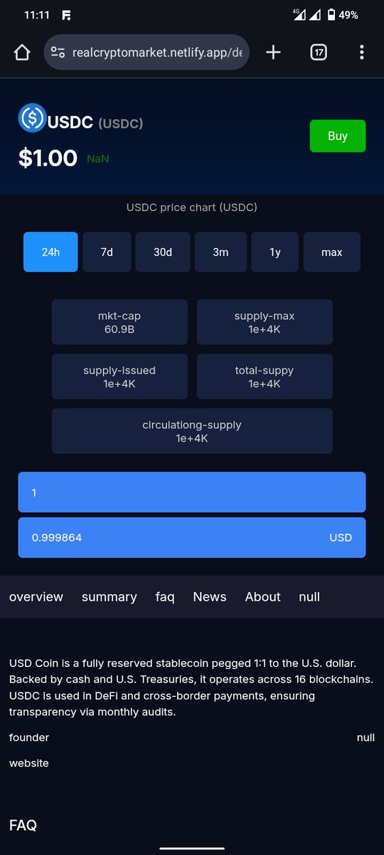 dry_commit's tweet image. Just shipped the MVP of CryptoMarket — a crypto portfolio tracker built from scratch with raw Python sockets, PostgreSQL, and vanilla JavaScript.

It&apos;s simple, fast, and focused on real-time tracking and secure P2P trade flow.
realcryptomarket.netlify.app