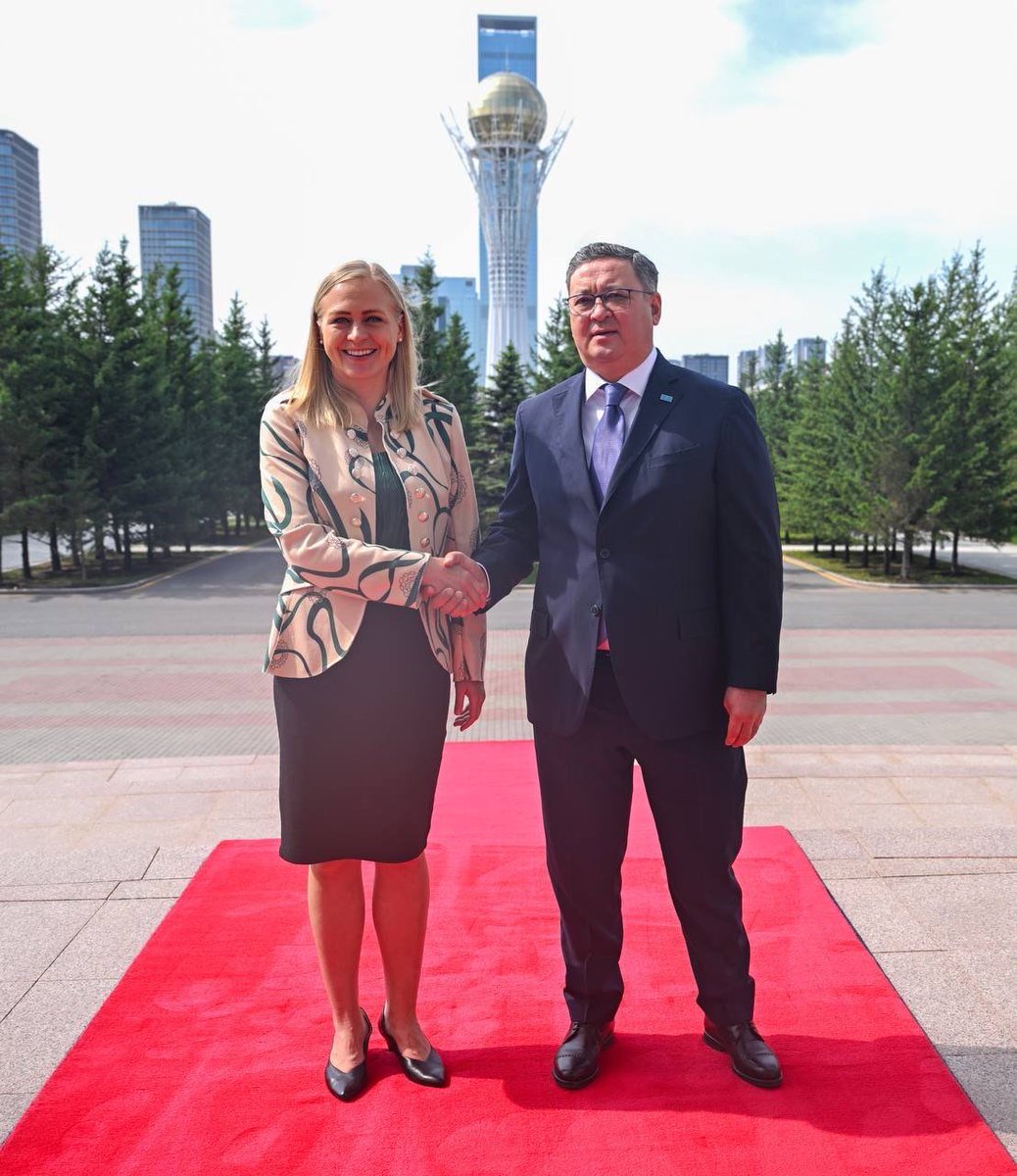 OSCE and Kazakhstan will continue to work together on the implementation of key <a href="/OSCE/">OSCE</a> commitments, including the rule of law, fundamental freedoms and democratisation.

Finland’s relations with Kazakhstan, as well as the EU’s relations with the Central Asian region, have deepened