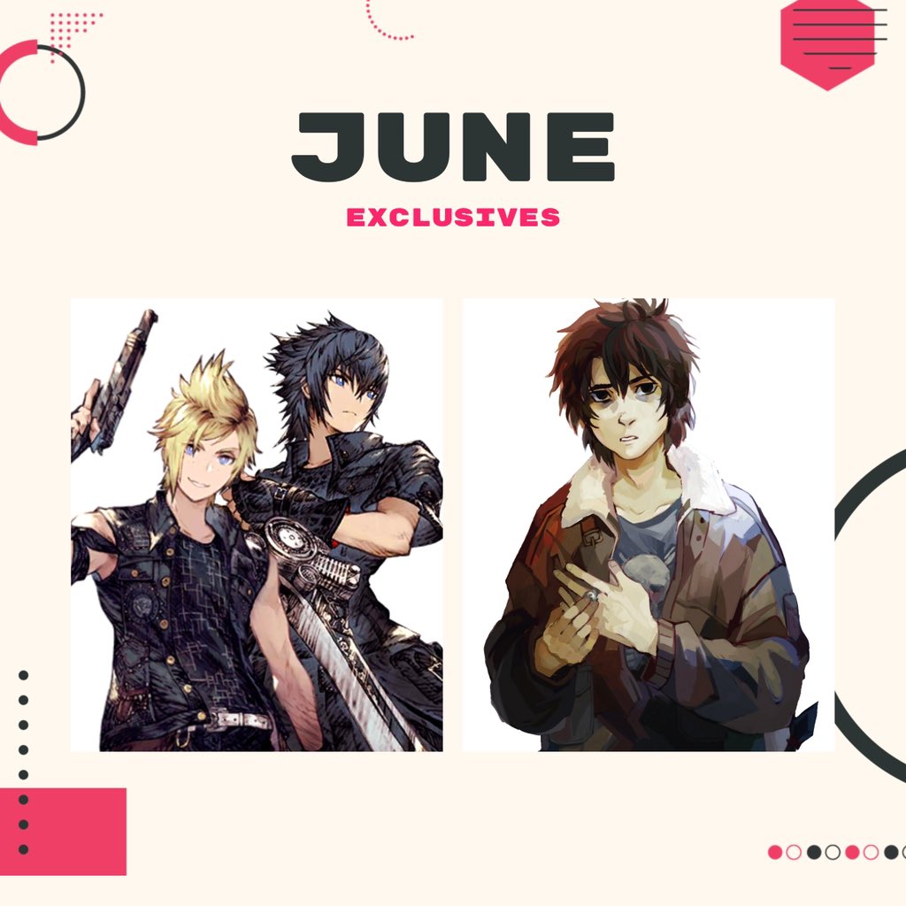 June Rewards as suggested and voted on by my patrons 🫡