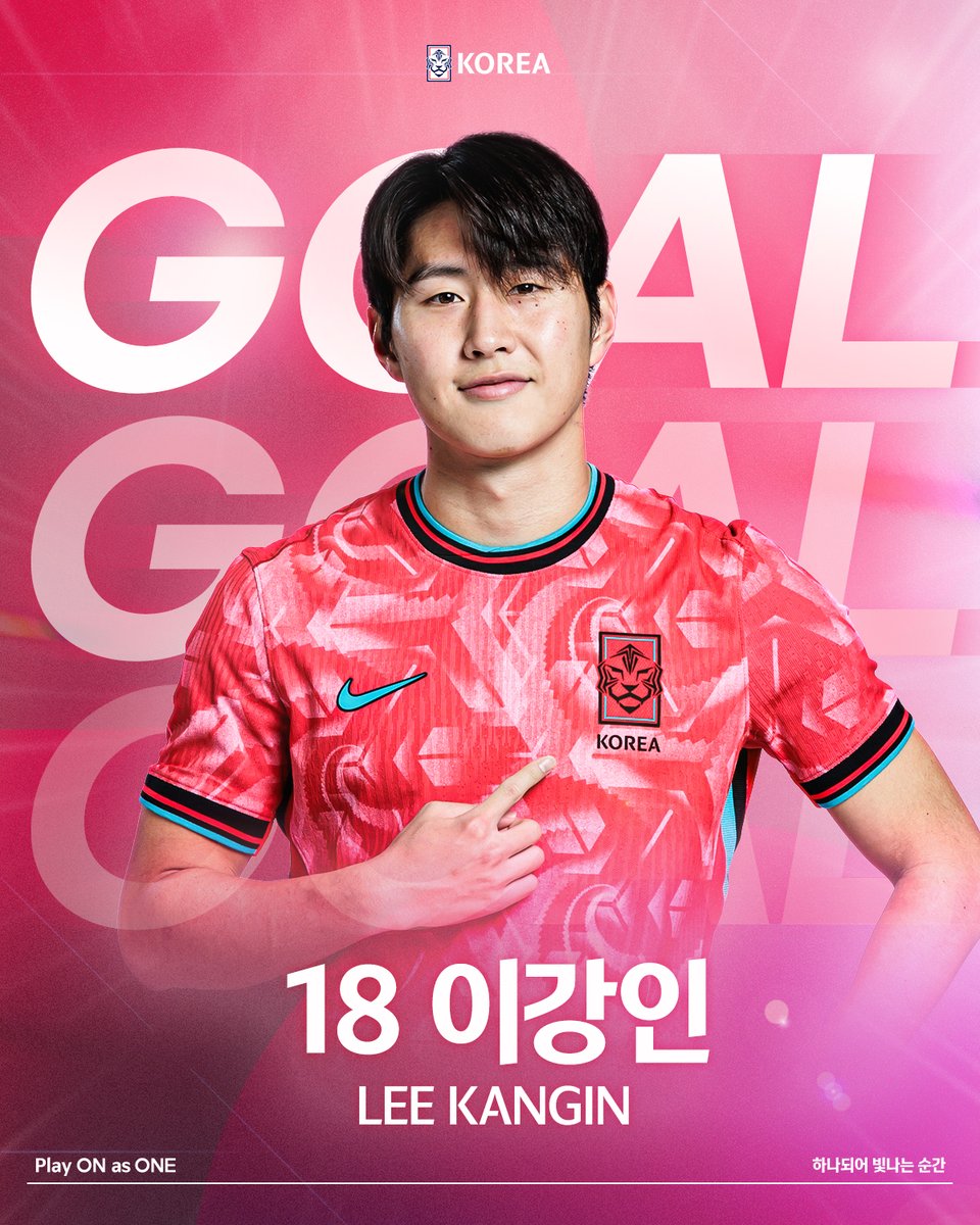 [GOAL] 대한민국🇰🇷 2-0 🇰🇼쿠웨이트
후반 6분! 배준호-이강인으로 이어지는 완벽한 합작품!
이강인의 날카로운 왼발슛이 정말 필요했던 추가골을 선사합니다✨

#대한민국 #축구국가대표팀 #월드컵 #3차예선