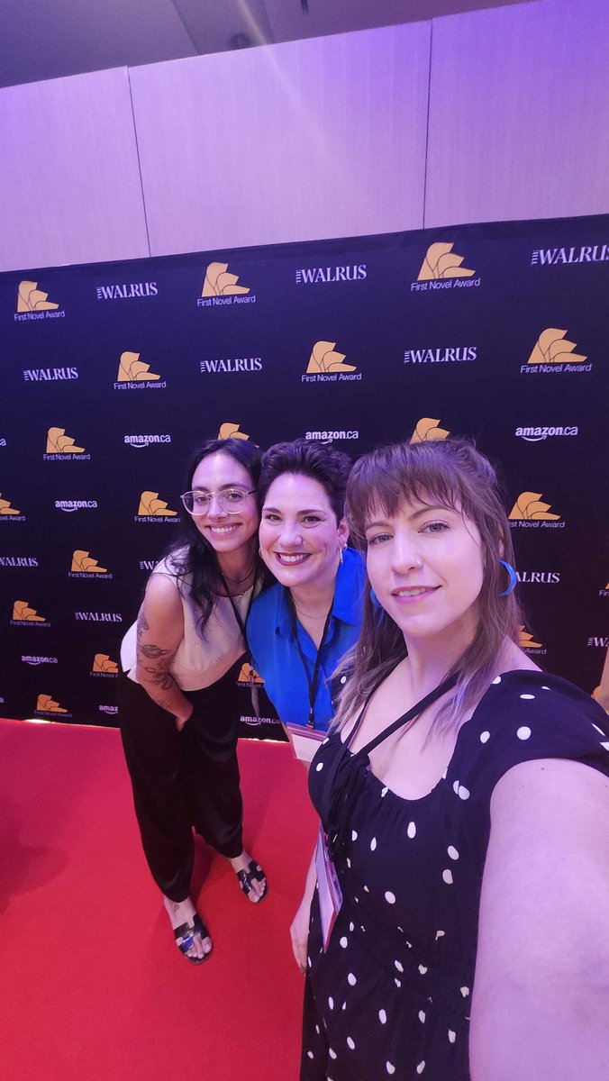 What a weekend! Congratulations to our incredible production partners, <a href="/thewalrus/">The Walrus</a>, and to <a href="/amazon/">Amazon</a> on another outstanding year of the First Novel Awards. We’re so proud to support this celebration of emerging literary talent and the institutions that champion it.