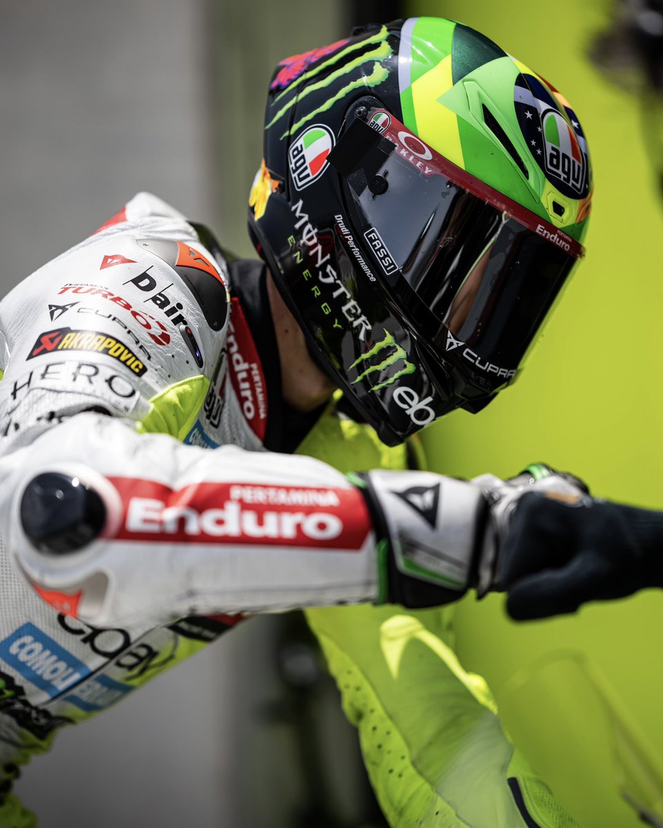 VR46RacingTeam's tweet photo. We recharge batteries and we are ready for the next adventure ✅
#MotoGP #PertaminaEnduroVR46RacingTeam #AragonGP #Ercos https://t.co/ohtdg4lO3I