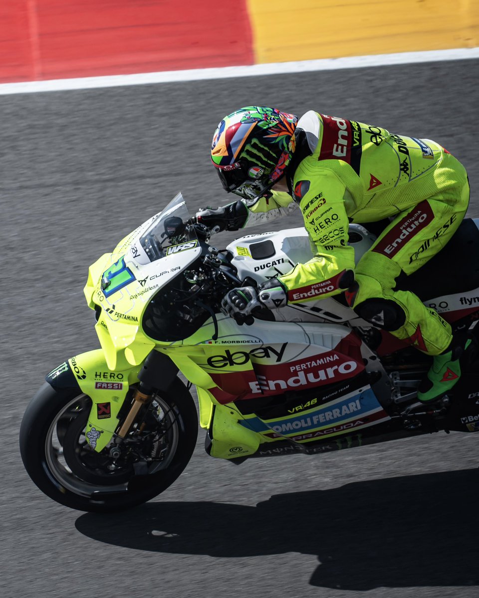 VR46RacingTeam's tweet photo. We recharge batteries and we are ready for the next adventure ✅
#MotoGP #PertaminaEnduroVR46RacingTeam #AragonGP #Ercos https://t.co/ohtdg4lO3I