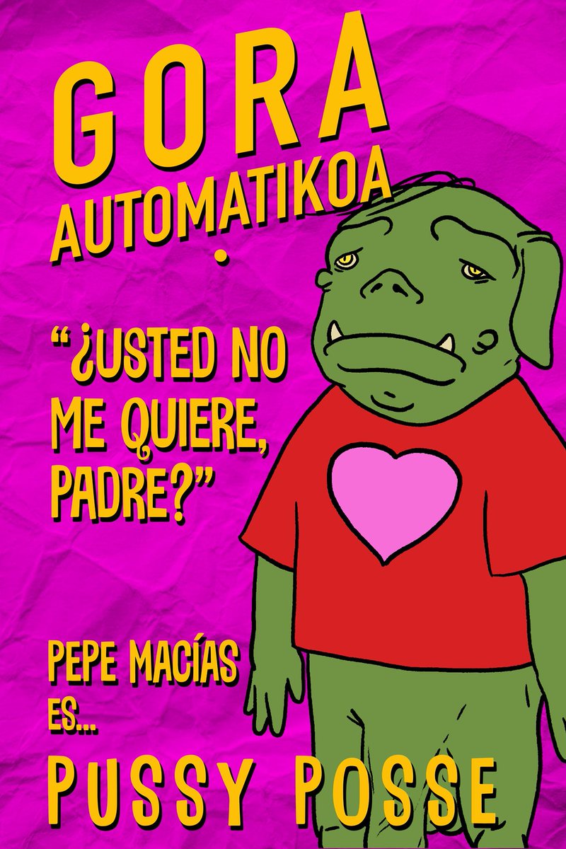 Ya a la venta #GoraAutomatikoa de <a href="/dggalin/">David Galán Galindo 🦸🏻‍♂️</a> y sus adláteres <a href="/pablovara/">Pablo Vara</a> y <a href="/EsauDharma/">Esaú Dharma</a>. Y por el mismo precio la secuela, que dejó idéms. Esta película merece estar en BR, DVD, VHS e incluso en cassettes. A ella le debo mi inexistente carrera como actor. vialofdelicatessens.blogspot.com/2025/04/gora-a…