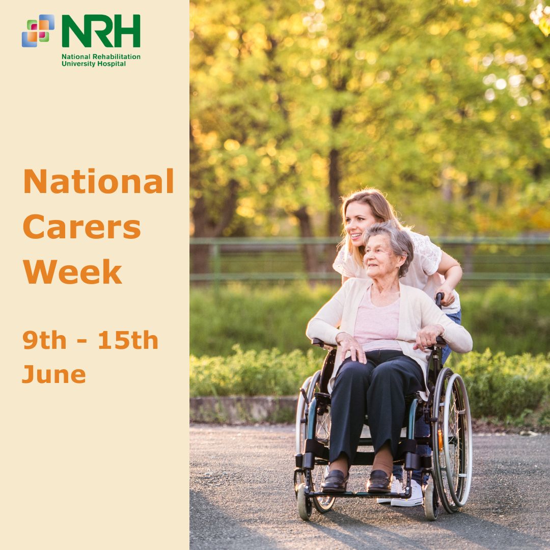 On National Carers Week the NRH recognises the crucial role family members and carers play in supporting patients on their rehabilitation journey. Carers bring hope, kindness, courage and compassion. 🧡

#CarersWeek2025 #MakingCaringVisible