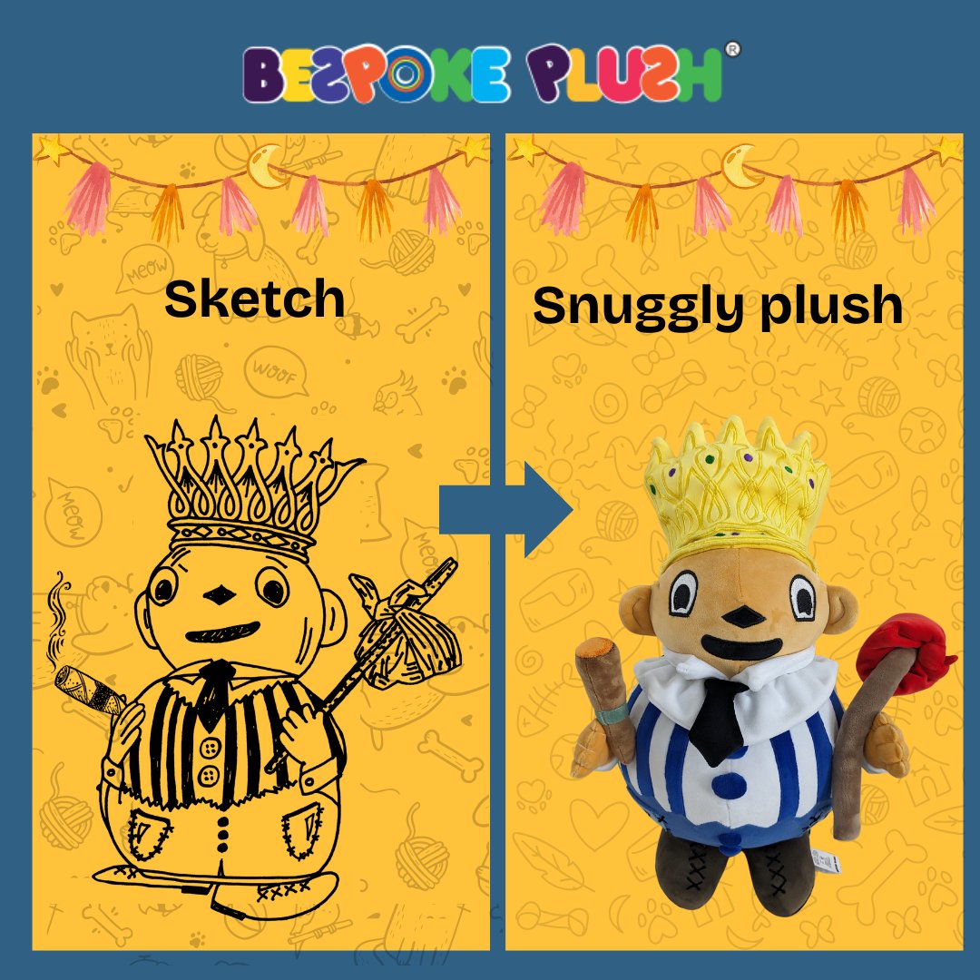 bespokeplush's tweet photo. Your sketch, our stitches — bringing characters to life

#plush #custom #handmade  #art #design #toy #creative #collectible  #stitch #fandom #snuggle #craft #unique #handmadegift #sketch
Custom, Handmade, Personalized, Crafted, Unique, Stitched, Sewn, Designed, Bespoke, Created https://t.co/y2MGm4GiVs