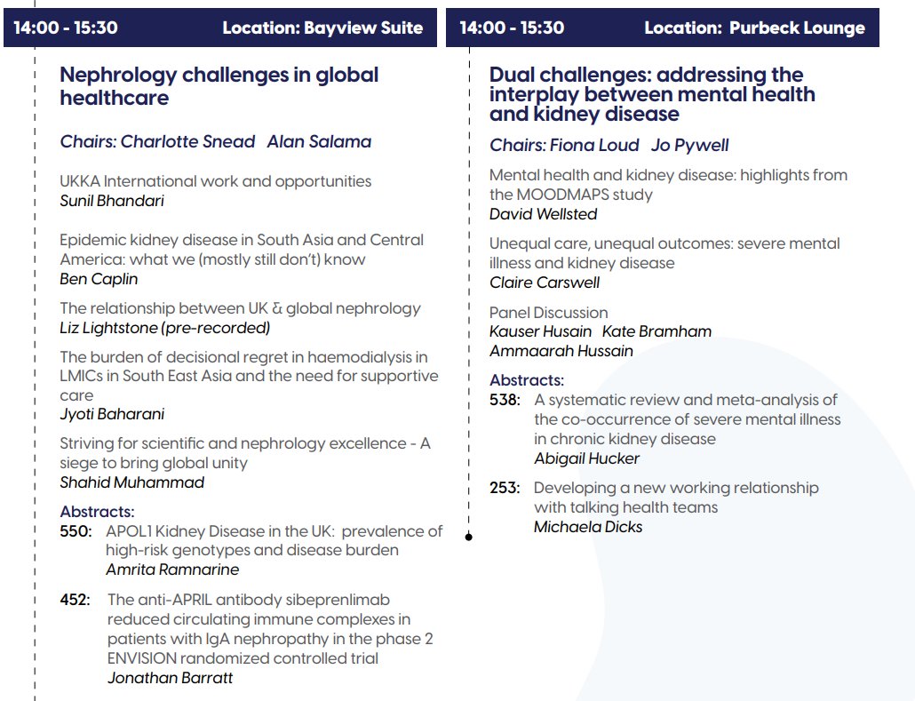 Midlands Operational Delivery Renal Network (@midlandskidney) on Twitter photo At 2pm we have <a href="/renalpages/">Jyoti Baharani</a> presenting in the Bayview Suite and also Jonathan Barrett presenting an abstract #ukkw25 #teamkidneymidlands At 2pm we have <a href="/renalpages/">Jyoti Baharani</a> presenting in the Bayview Suite and also Jonathan Barrett presenting an abstract #ukkw25 #teamkidneymidlands