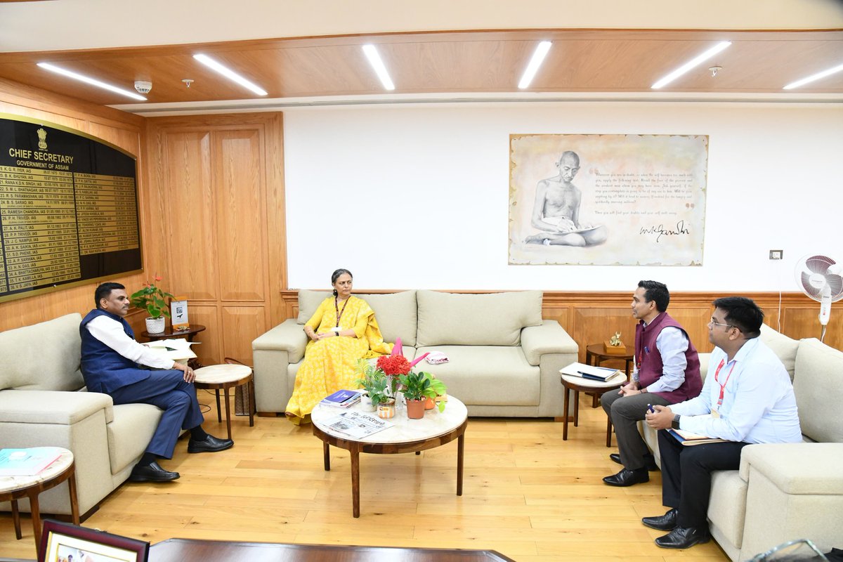 Chief Secretary, Assam tweet media