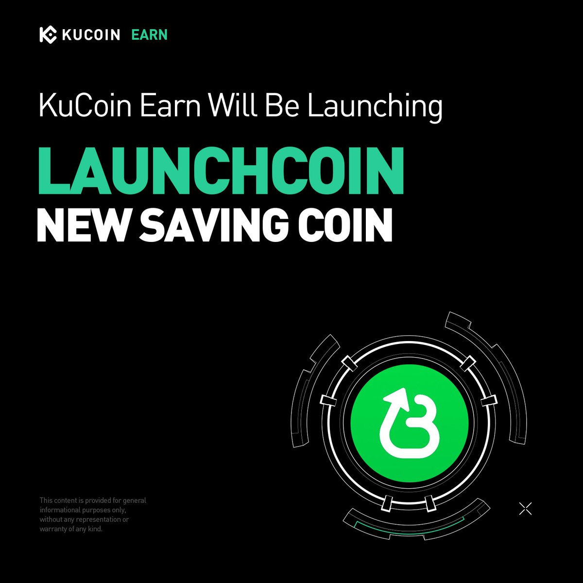 💰KuCoin Earn is Launching <a href="/launchcoin/">Launch Coin on Believe</a> #LAUNCHCOIN Saving Coin!

⏰Activity 12:00:00 on Jun 11, 2025 (UTC)

Details: kucoin.com/announcement/k…