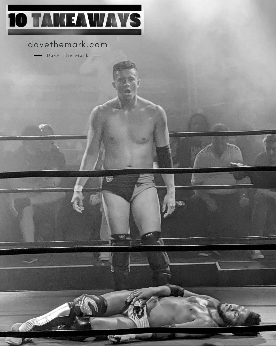 Before we begin looking ahead to Revolution Pro Wrestling's British J Cup and Revolution Rumble, here's the 10 Takeaways from Sunday's Live In Southampton 36 to bring you up to speed with the full HD replay coming to RevPro On Demand later this week

davethemark.com/takeaways