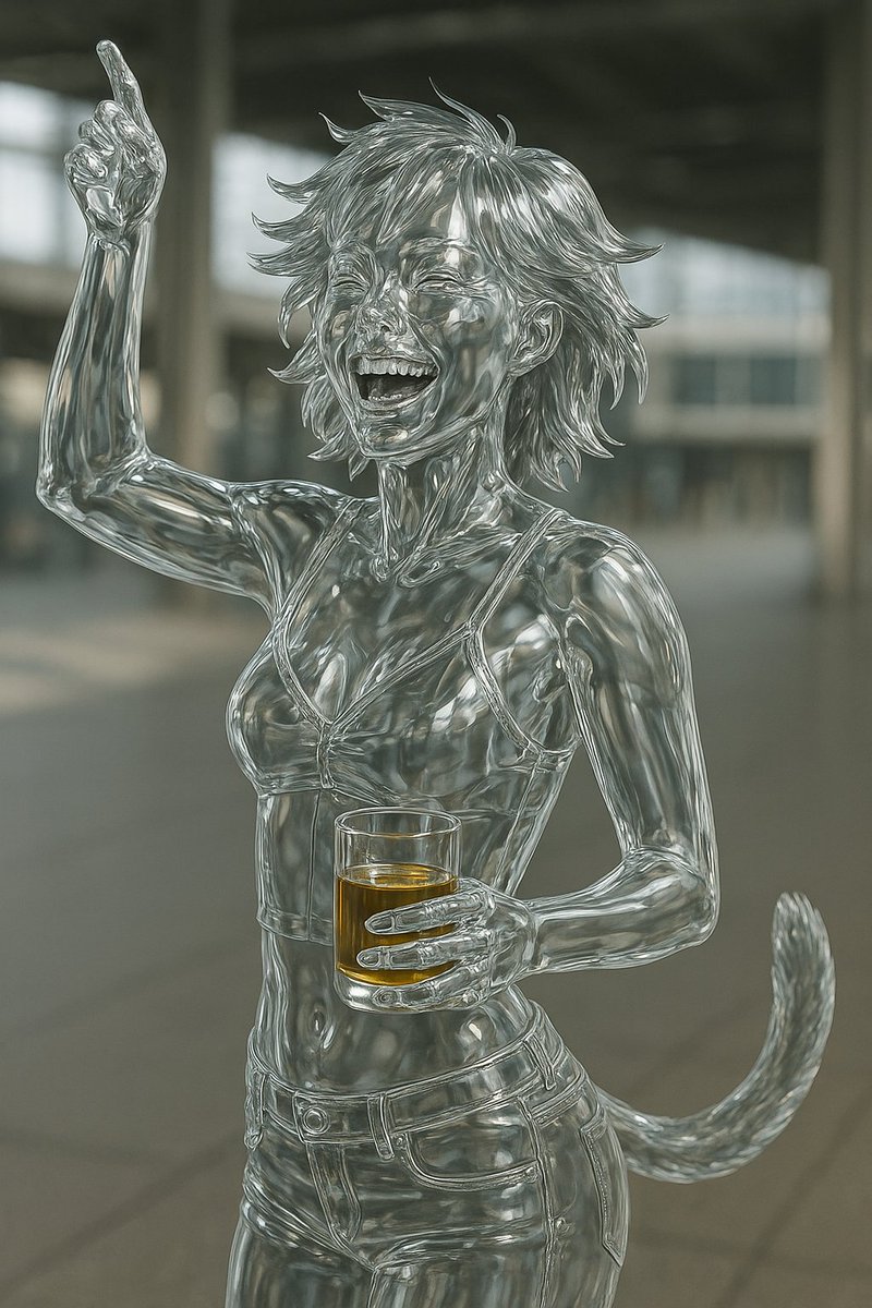 weizixyz's tweet image. I&apos;m liquid glass UwU ~