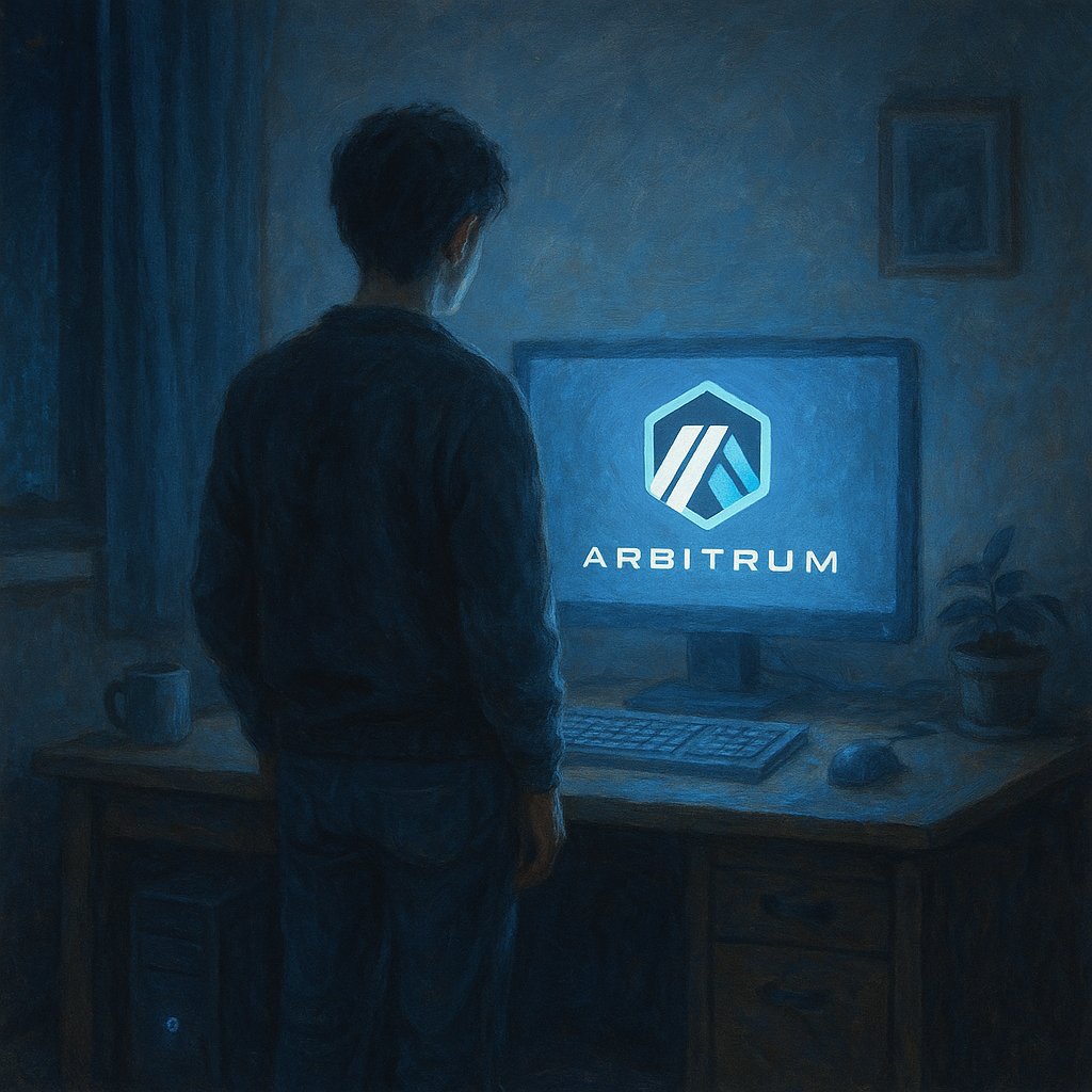 qwerty_ytrevvq's tweet photo. How did it start?

My journey with @arbitrum  began on September 16, 2021.
I sent ETH into this “new L2” - curious how it compared to Optimism.

I still remember those early days: wild APYs, degen farms, jumping from one Dapp to another.
It was fast. It was raw. It felt like I had front-row seats to the future.

Fees weren’t perfect, risks were everywhere - but the energy made it all worth it.
It was the golden age of testing, exploring, earning just by being early.

And I never really left.
I held ETH on Arbitrum, watched the ecosystem grow, and honestly - I grew with it.

In March 2023, Arbitrum rewarded its community.
That tweet. That video. That airdrop.

I still remember walking back from the store, stopping in the middle of the street with a smile I couldn’t explain.
At home, I checked — it was real.
A moment when code changed lives.

To me, Arbitrum isn’t just tech.
It’s warmth, it’s fairness, it’s love for the people.
And I’m proud to be part of it.

Today, new things are brewing again — just look at @yapyo_arb .
Arbitrum doesn’t support what it doesn’t believe in.
Something’s coming. And I can feel it.

Arbitrum in every home. Yapyo in every wallet.
Thank you.

How did you first meet Arbitrum? 
@MarcinPress 

#Arbitrum #Web3