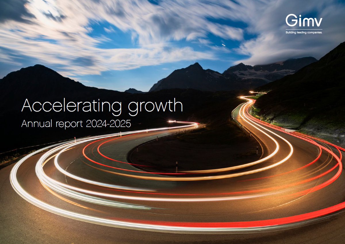 Gimv's tweet image. FY 2024-2025 was a #transformative year of #ambition and #growth for @Gimv. Read all about it in our Annual Report 2024-2025!
in English 👉 bit.ly/3FyZqY2
in Dutch 👉 bit.ly/3FN70yd
#BuildingLeadingCompanies #Accelerating #Growth
@dejonckheere_k